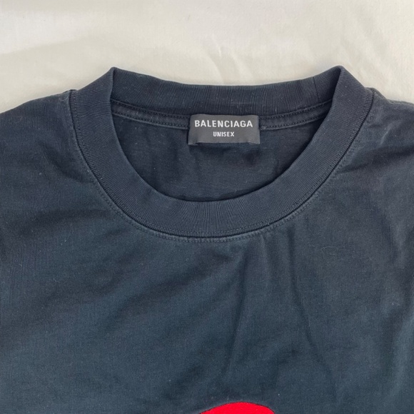 Balenciaga 3b Sports Icon Oversize T-shirt Black Embroidered Medium - Picture 7 of 15
